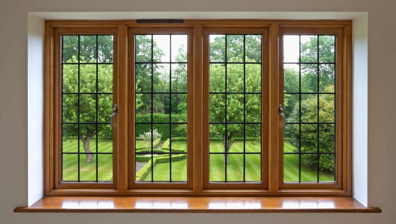 Wood window frames