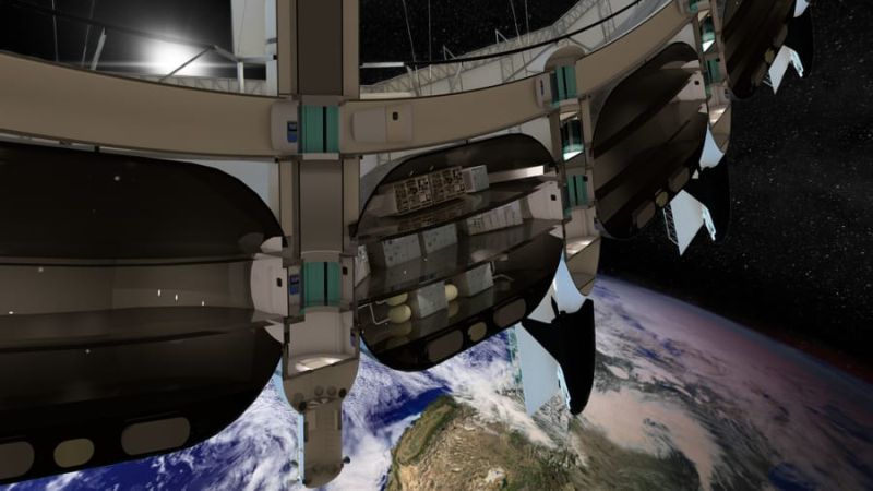 World First Space Hotel by Orbital Assembly Corporation