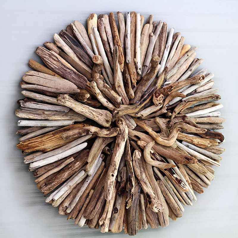 Driftwood Wall Sculpture diy easy