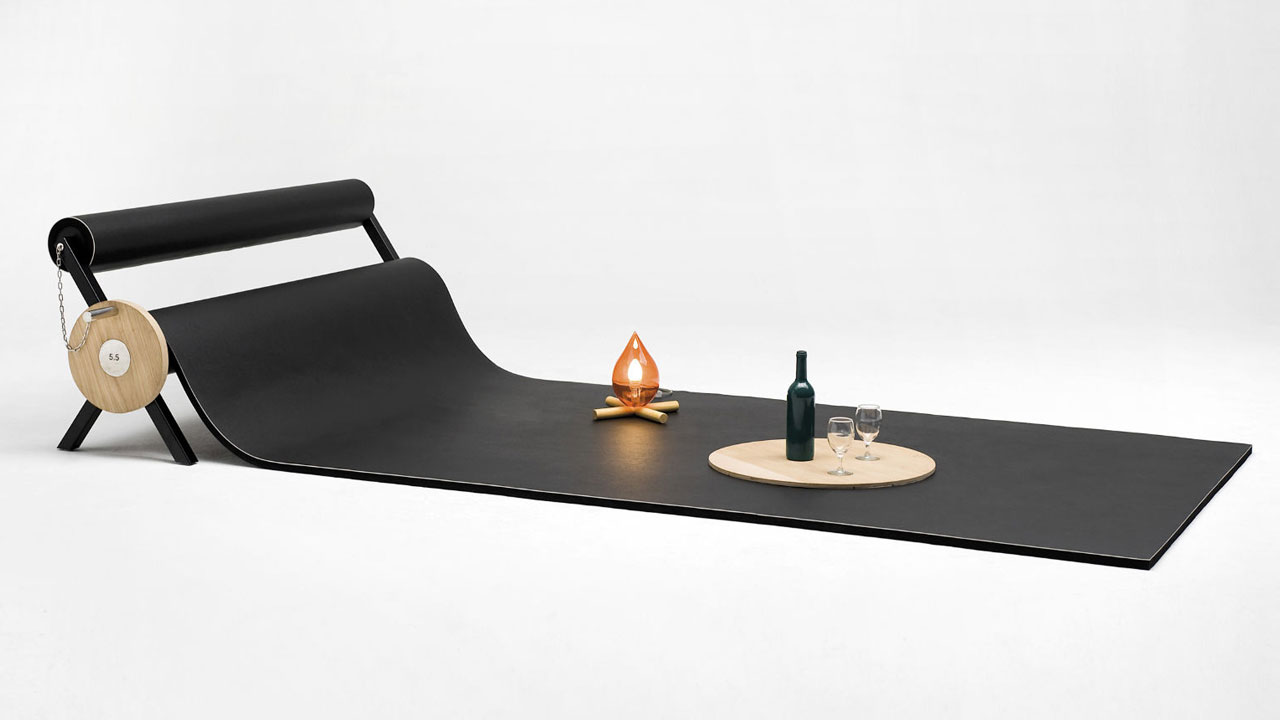 Karpett Bench is an Unrollable Carpet