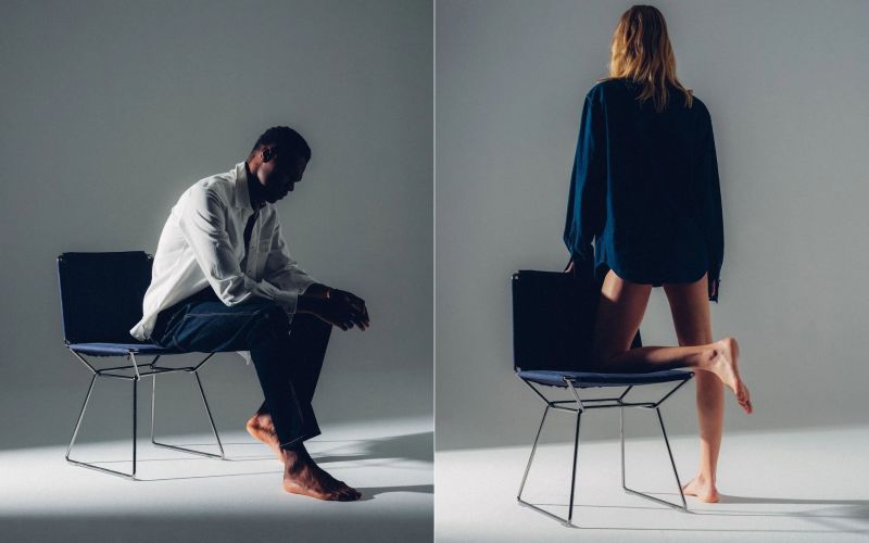 MDF Italia to Showcase its New Neil Denim Chair at Salone del Mobile 2022