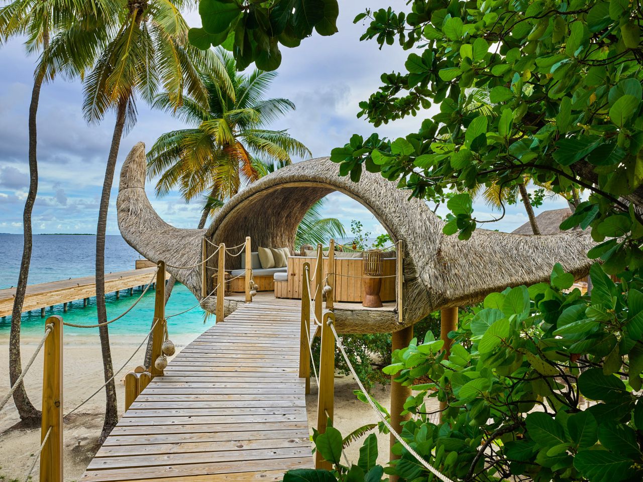 Manta Ray Treehouse in Maldives