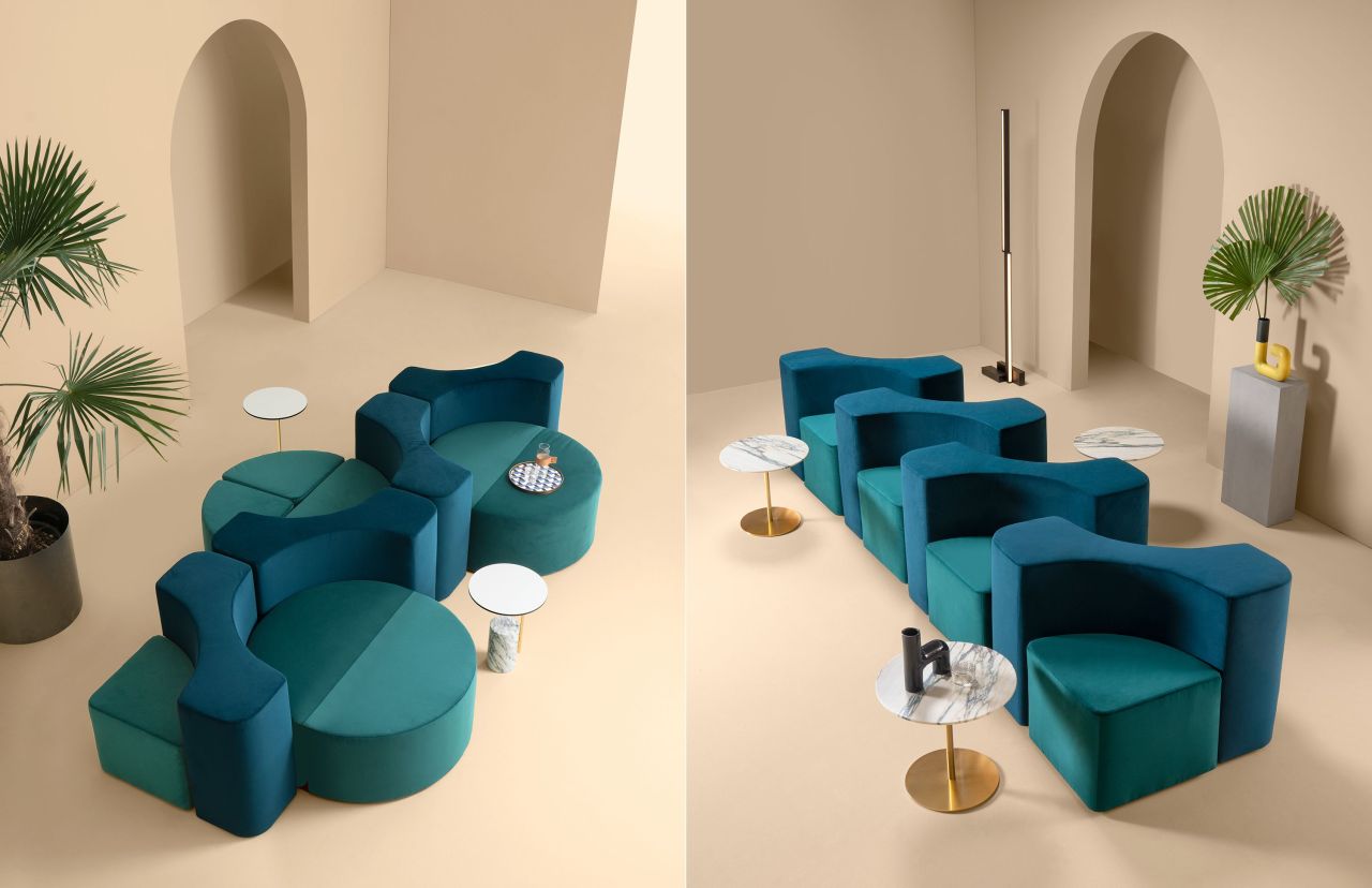 Parterre modular sofa system 