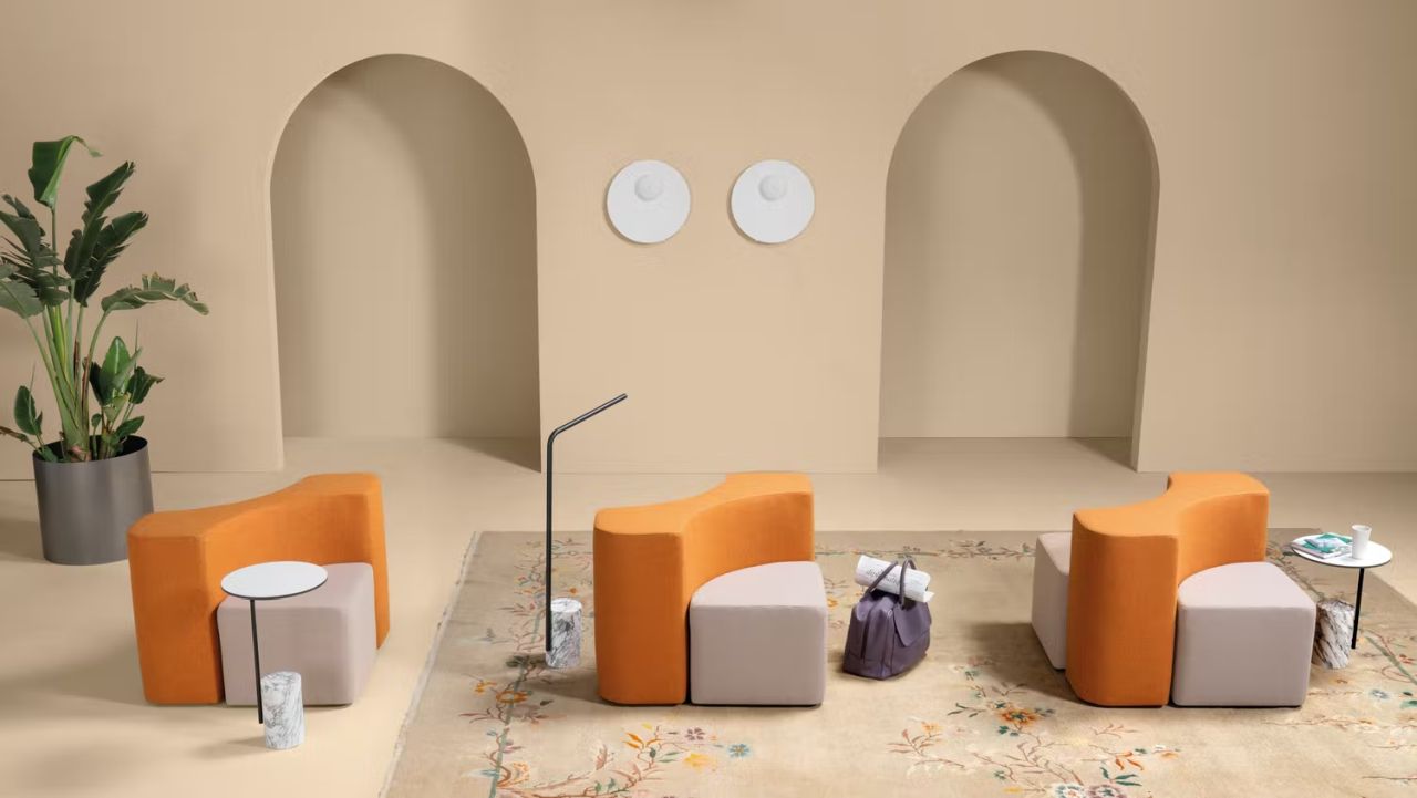 Parterre sofa system by Cristina Celestino