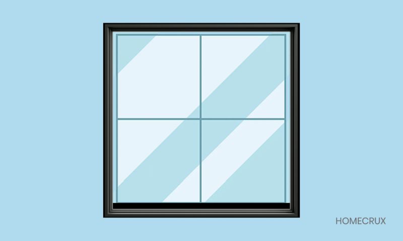 Types of windows - picture window