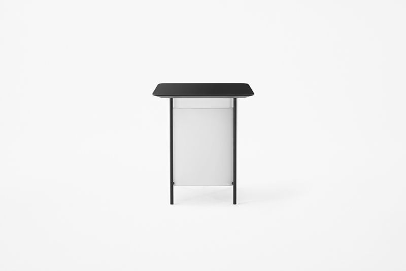 andon lantern table by Nendo