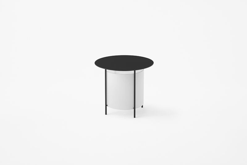 andon lantern table by Nendo