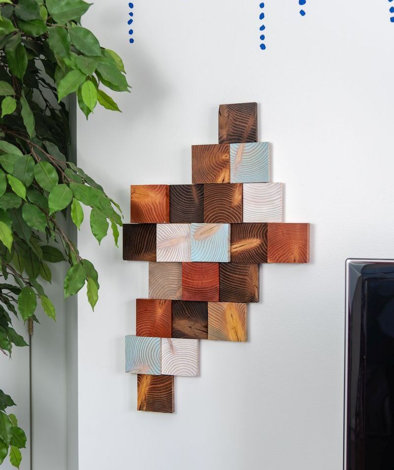 wall art - DIY Scrap Wood Projects