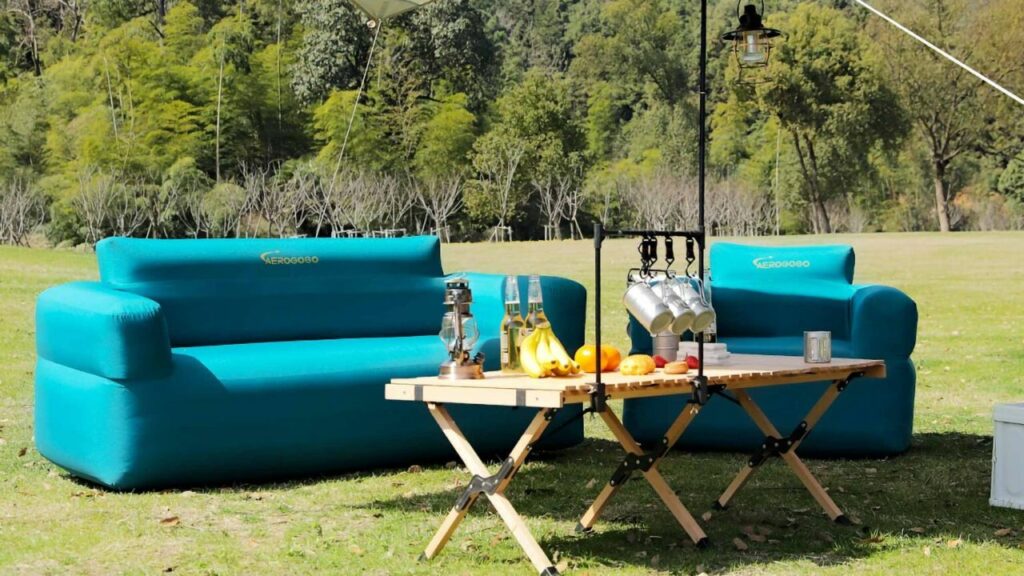 Aerogogo BS2 Self-Inflatable Sofa Is Your Perfect Couch For Camping