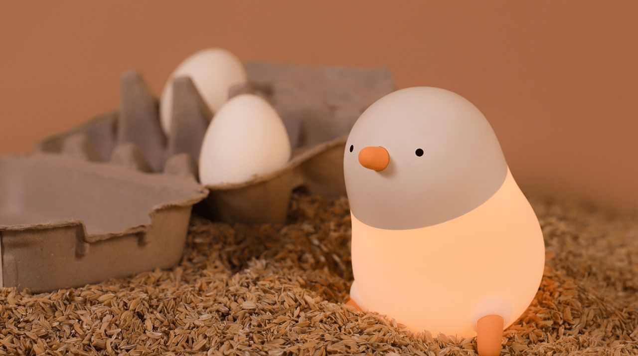 Portable Baby Chick Night Lamp by MUID 