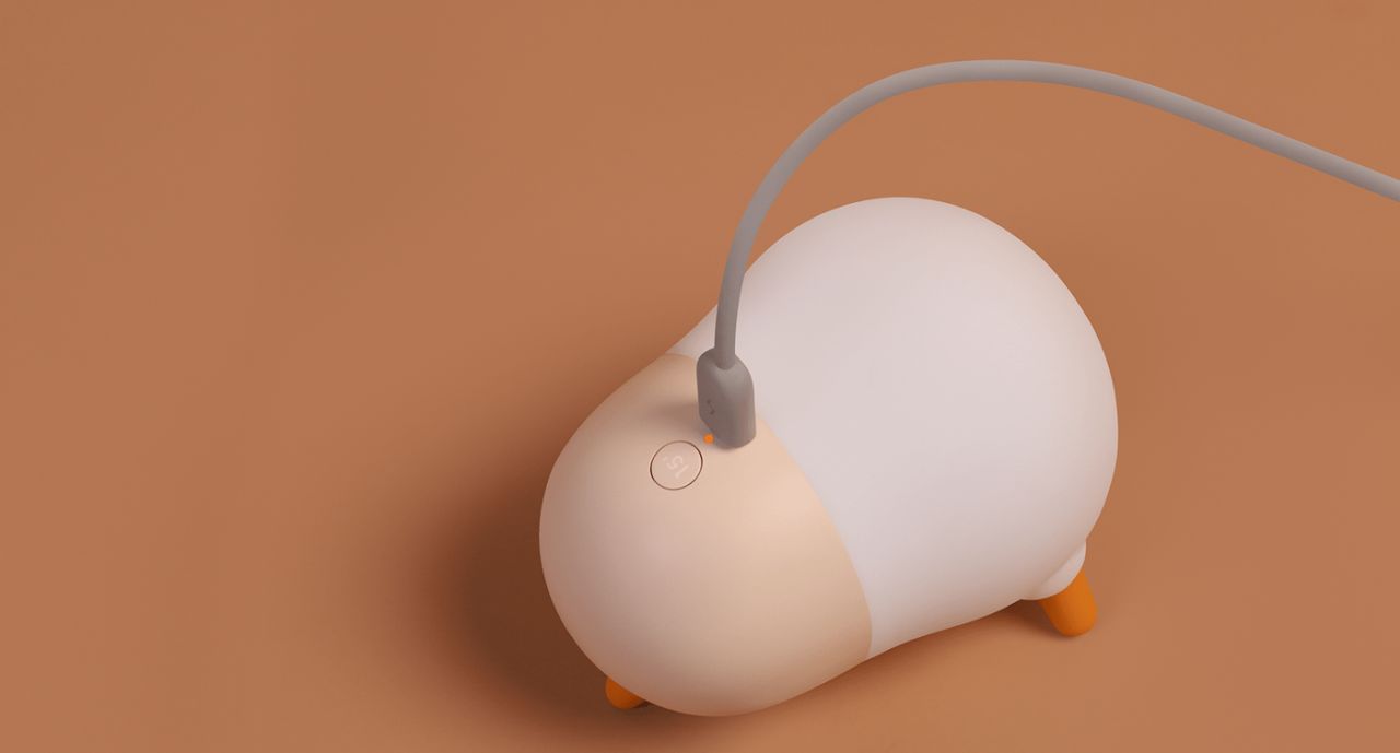 Portable Baby Chick Night Lamp by MUID 