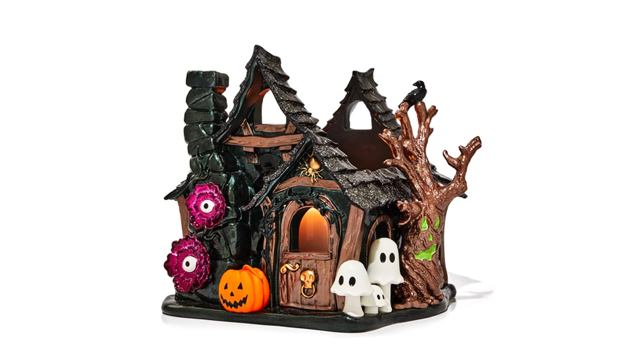 Haunted Luminary 3-Wick Candle Holder