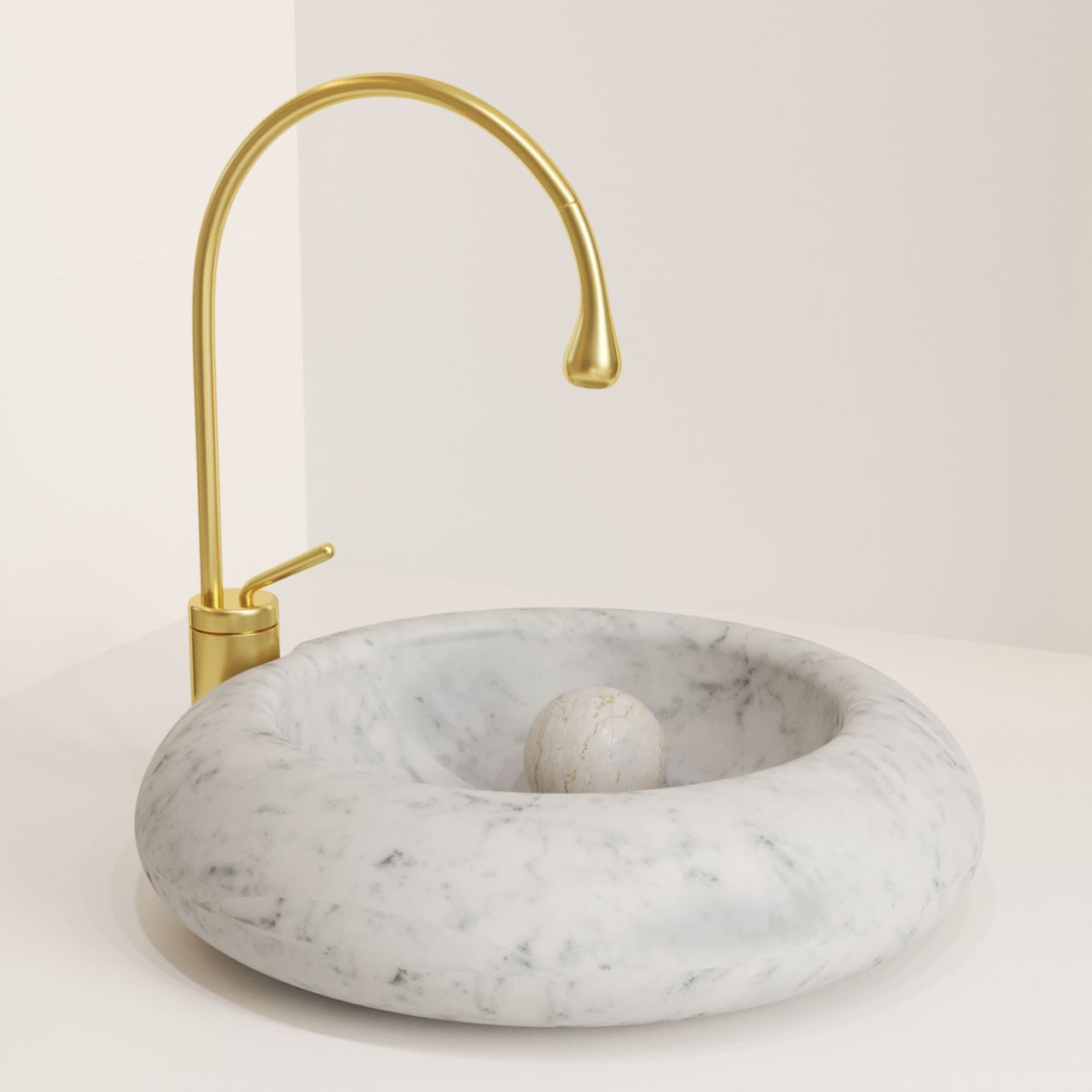 Roll Ball Sink by Mark Mitchell