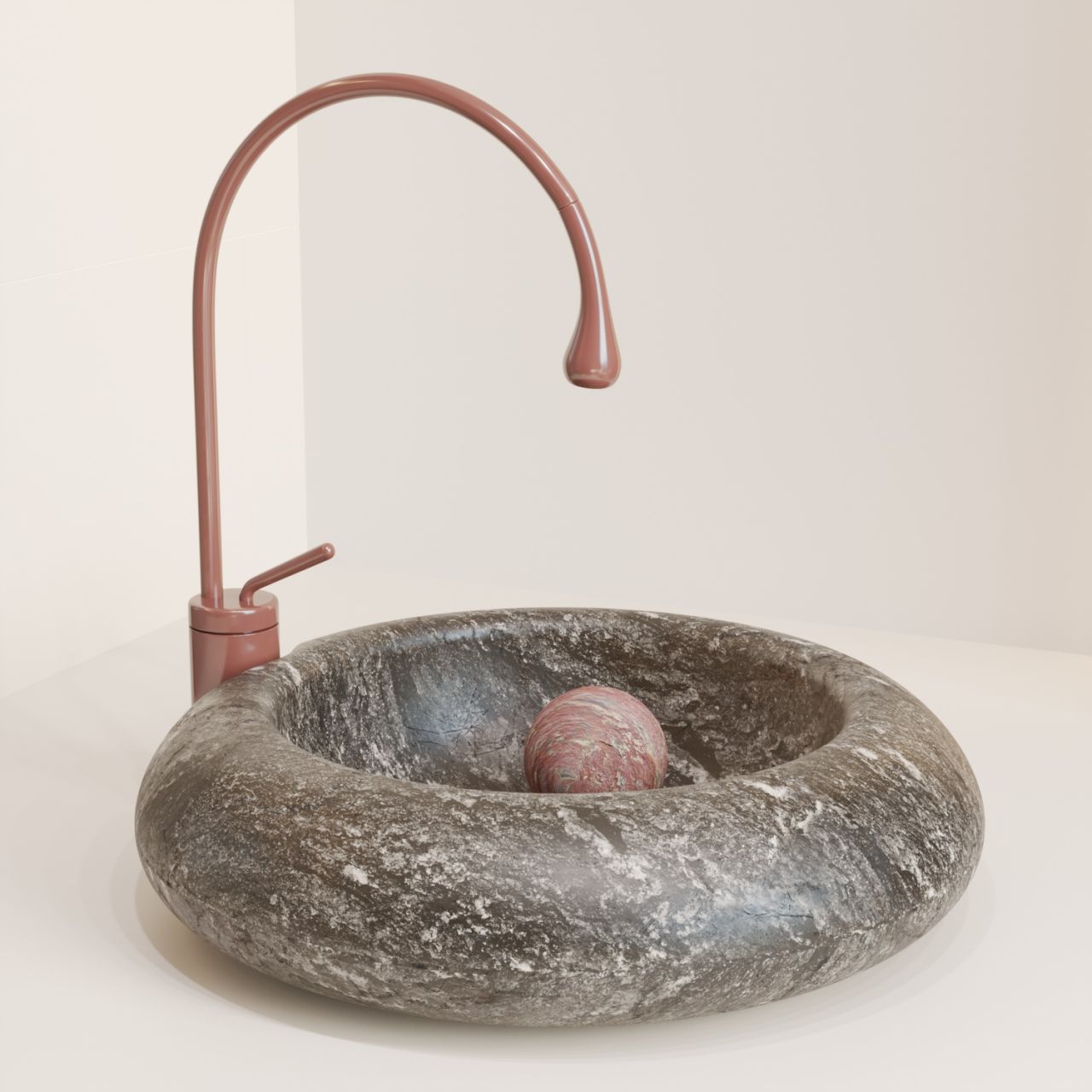 Roll Ball Sink by Mark Mitchell