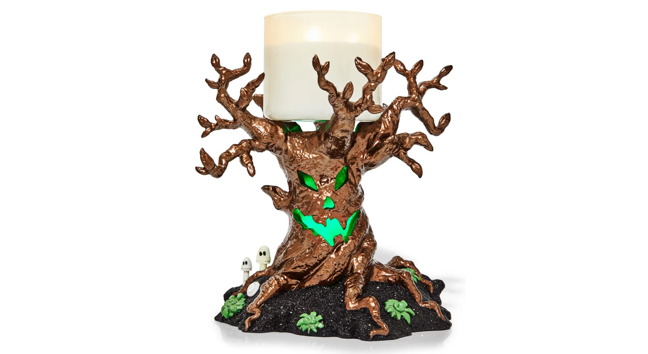 Monster Tree 3-Wick Candle Pedestal