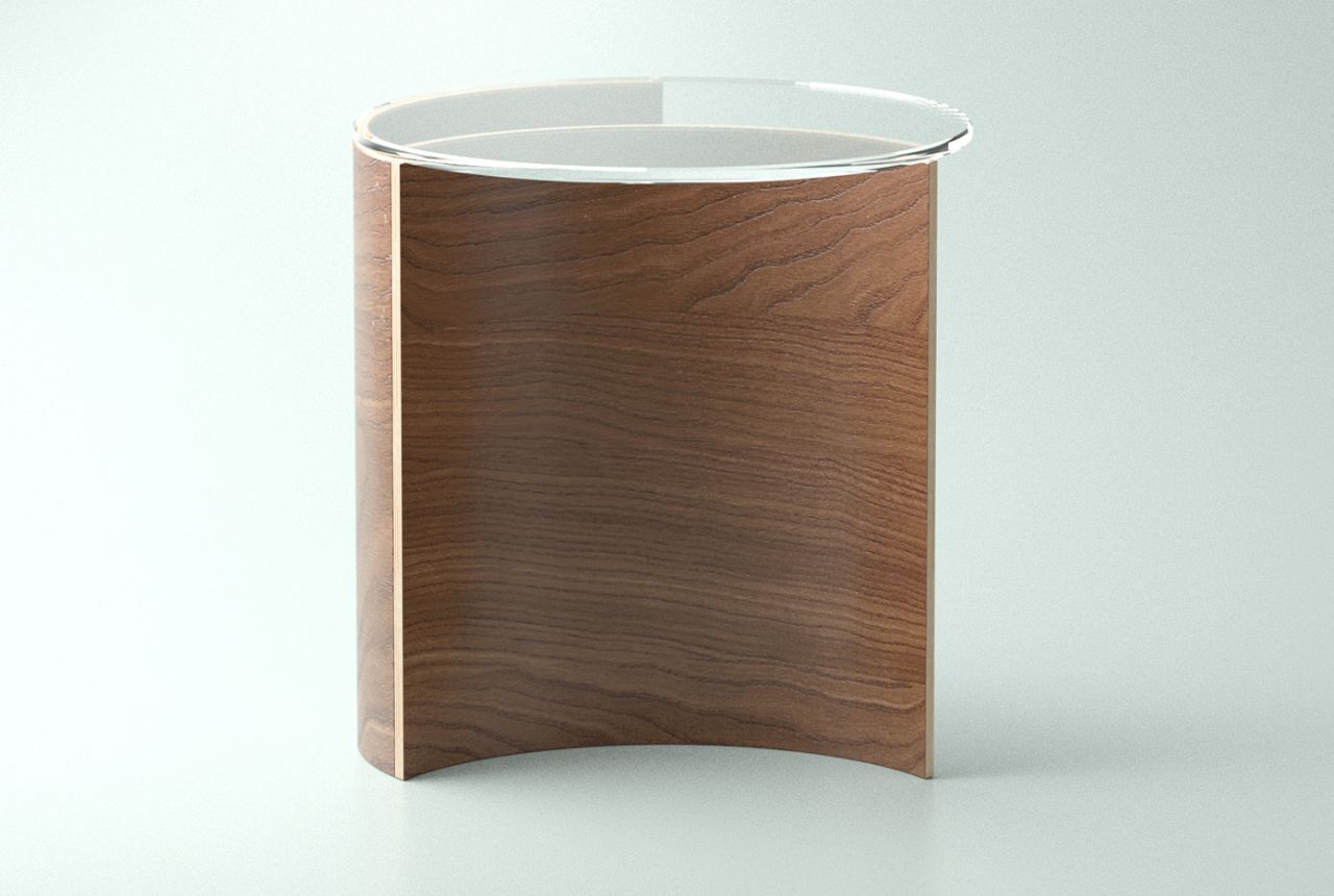 Moon Side Table by Deniz Aktay