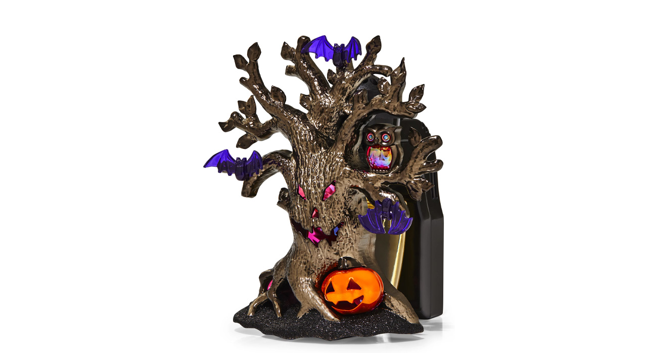 Bath and Body Works Halloween 2022 collection - Nightlight Haunted Tree