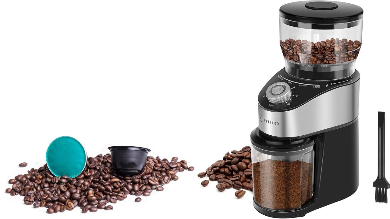 PODMKR Coffee Grinder Machine 