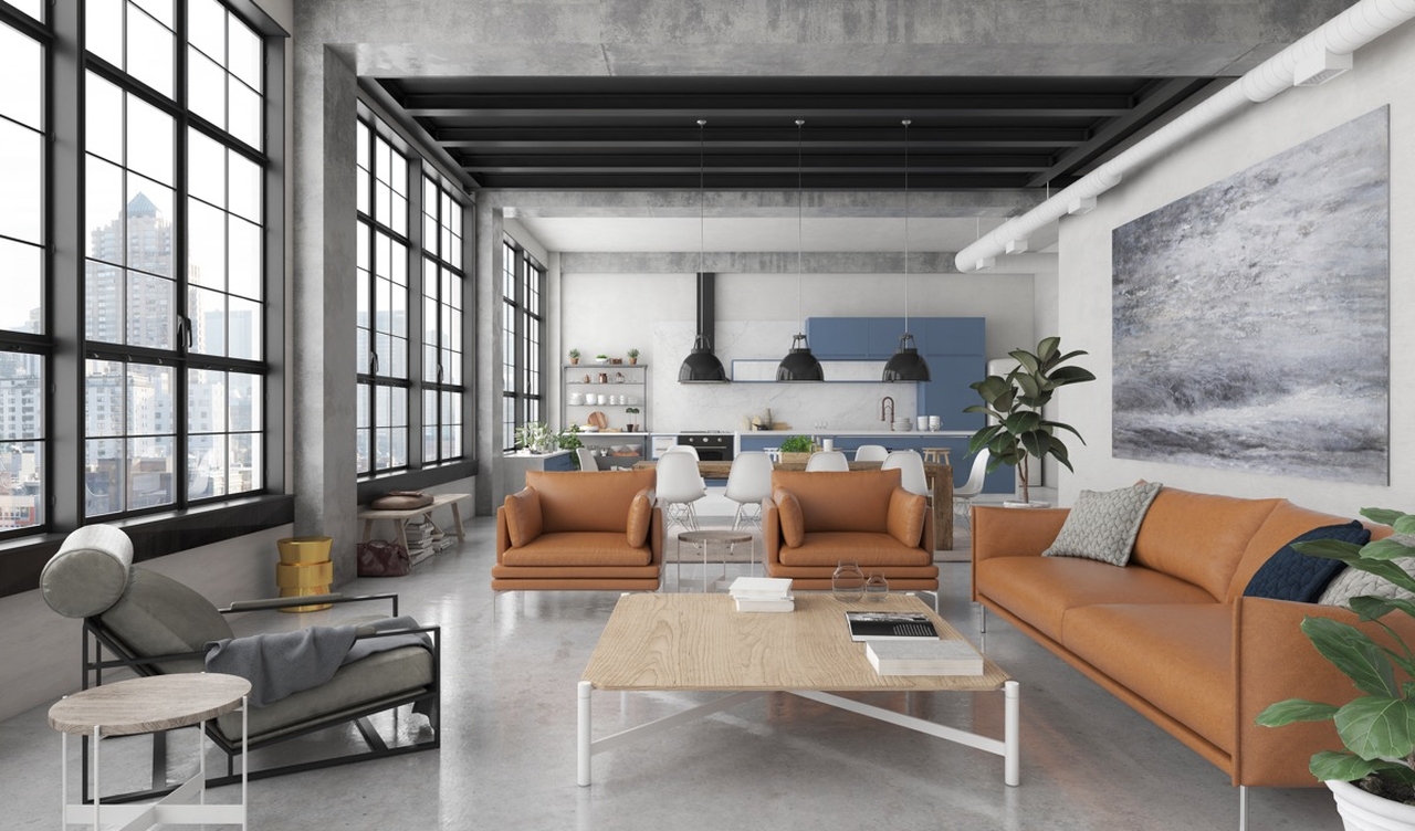 Popular Interior Design Styles - Industrial