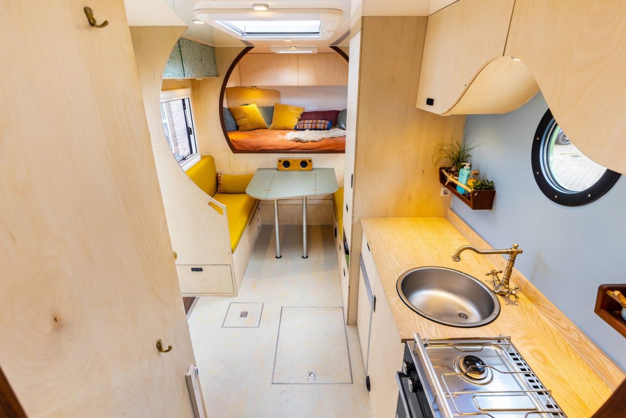 Swiss Fire Engine Converted Into Motohome