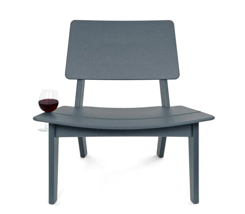 This Lounge Chair can Hold Your Wine Glass