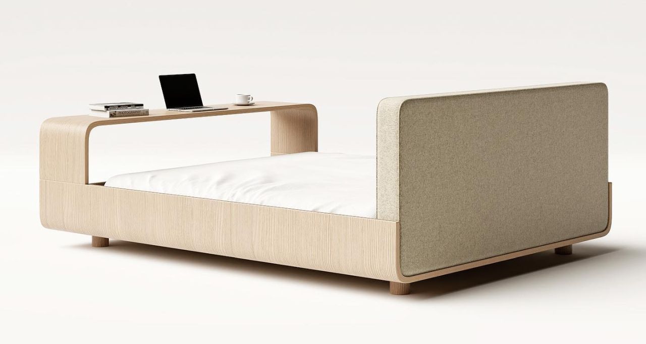 Boomerang Bed by Joao Teixeira