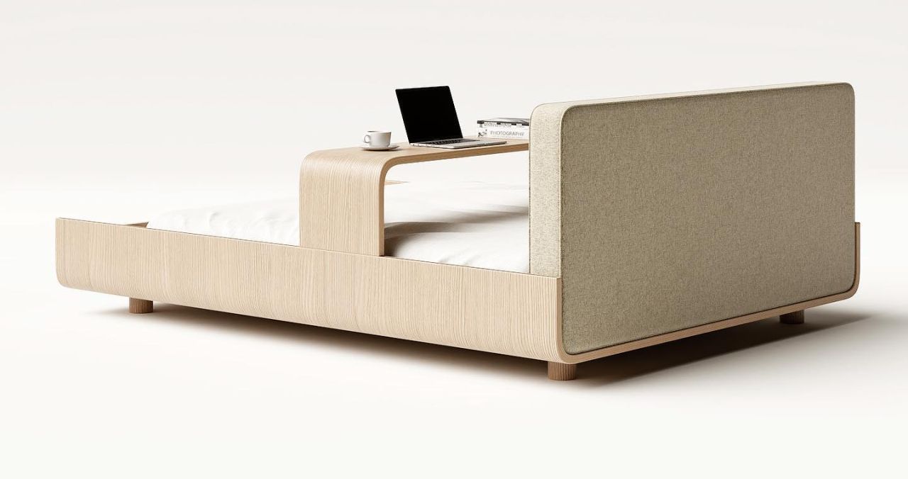 Boomerang Bed by Joao Teixeira