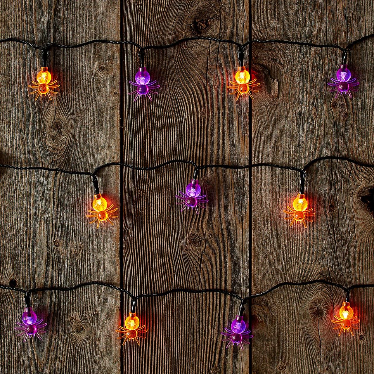 Cute little Spider cap twinkle light warms your Halloween party