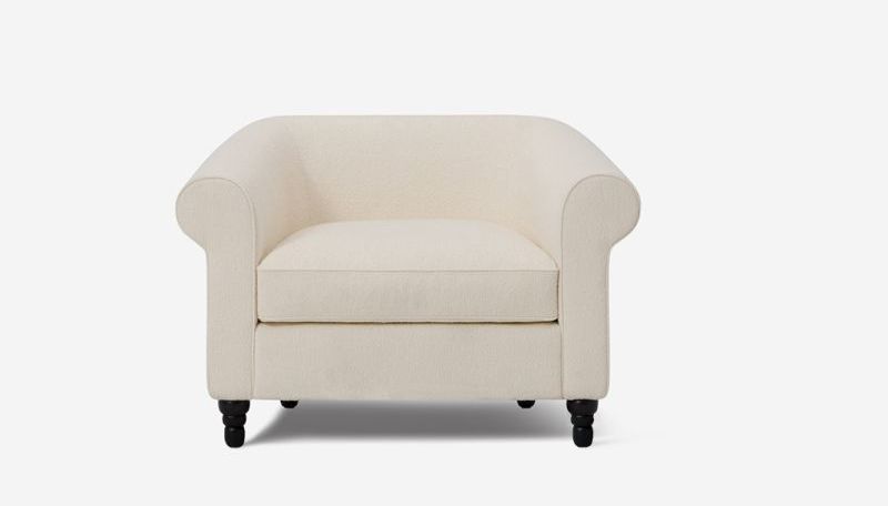 EQ3 Re-Imagines Iconic Chesterfield Sofa in its New Slope Chair