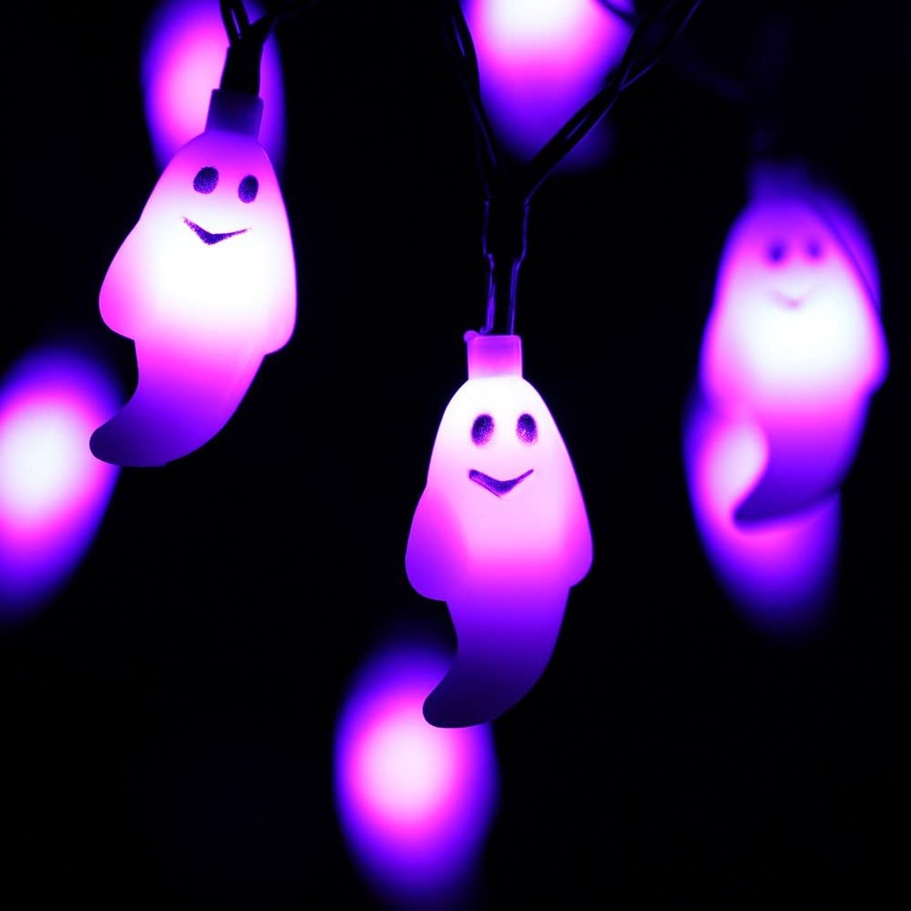 Ghost String Lights for Halloween 