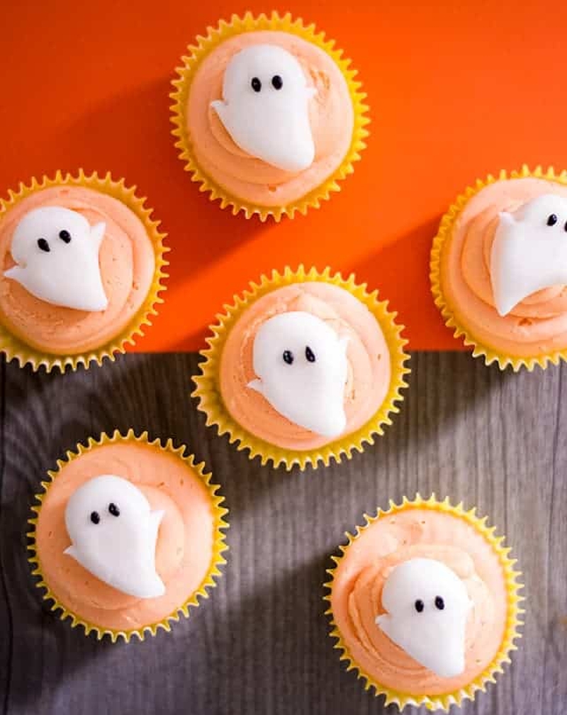 Ghost Toppers Cupcakes