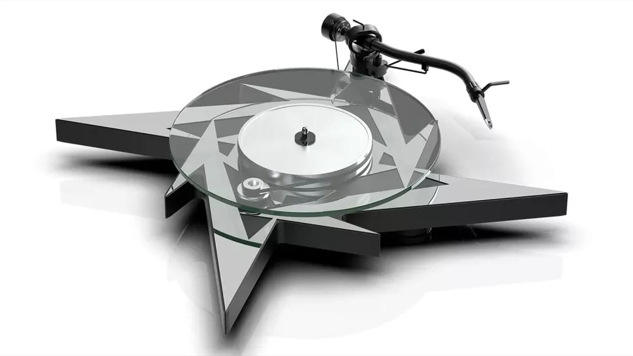 Metallica Star Shaped Turntable