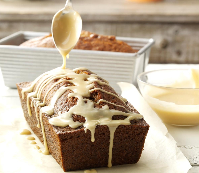 Pumpkin Pecan Loaves Halloween 