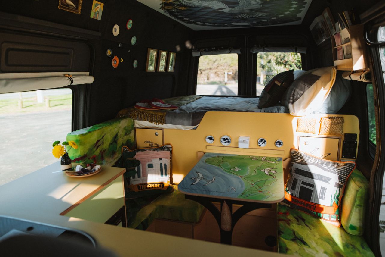 Vallery Campervan by Coastal Arts Trail and Quirky Campers NZ