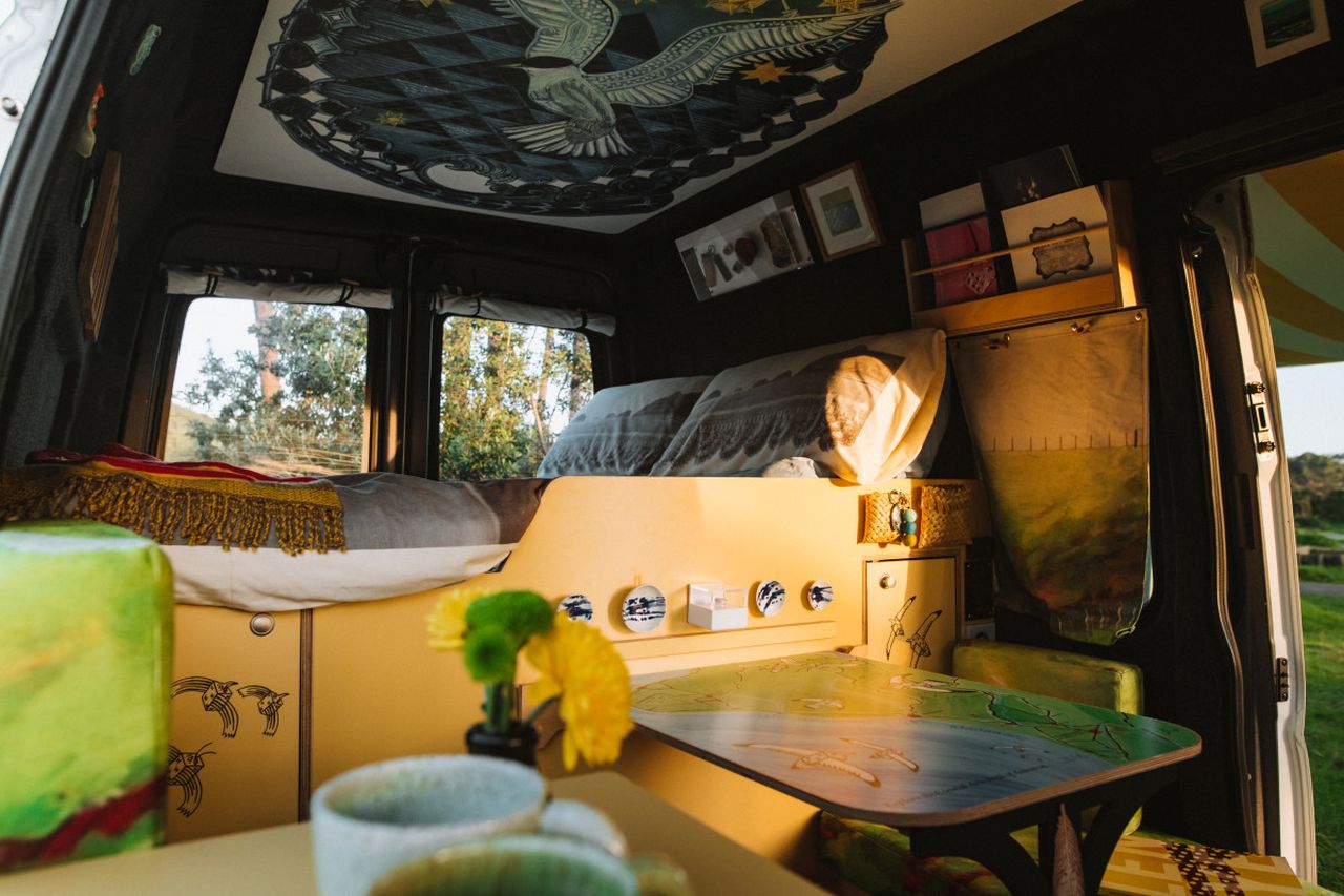 Vallery Campervan by Coastal Arts Trail and Quirky Campers NZ