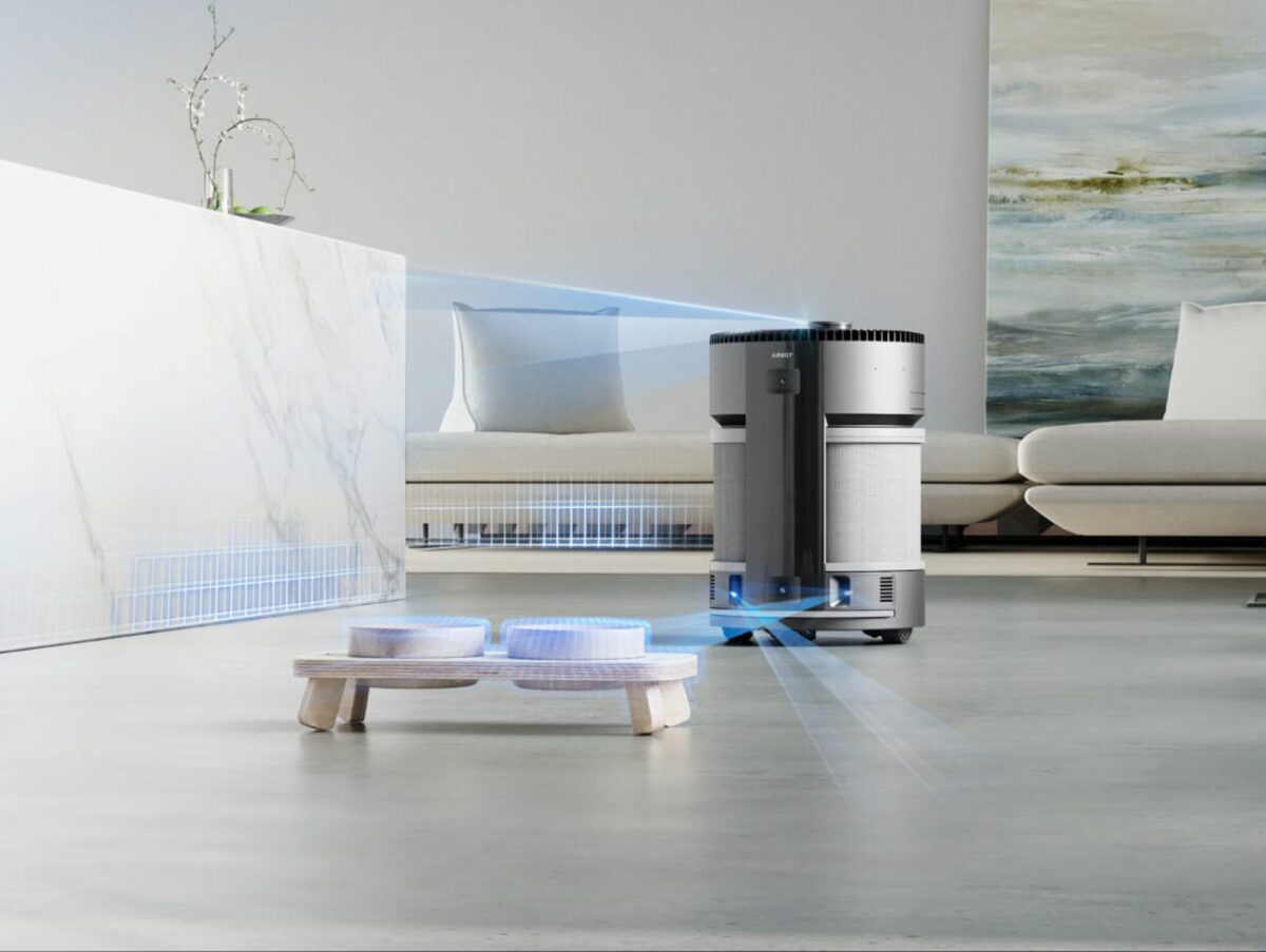 AIRBOT Z1 is Air Purifying Robot that Moves from Room to Room