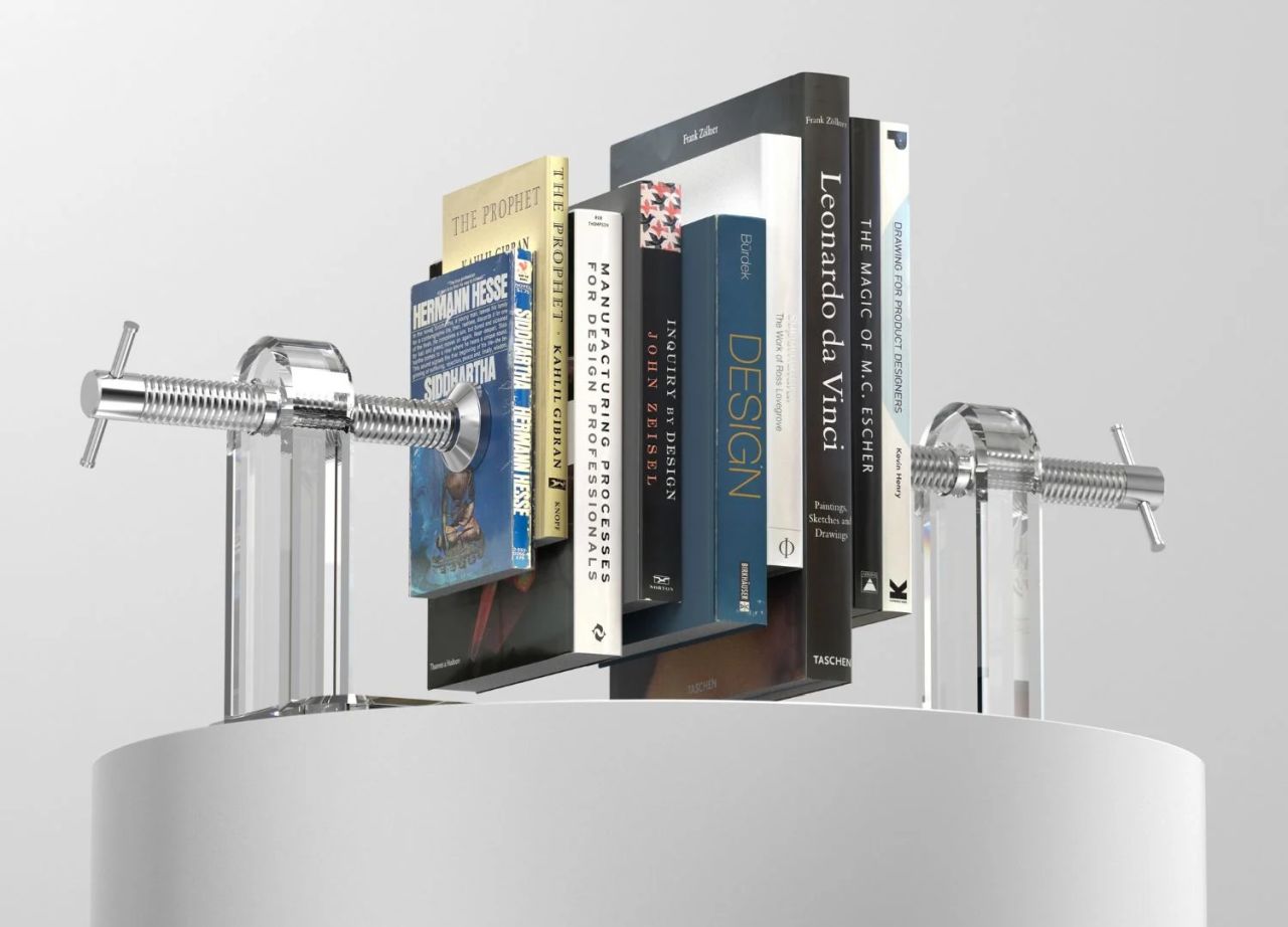 Book Vice conceptual design bookend 