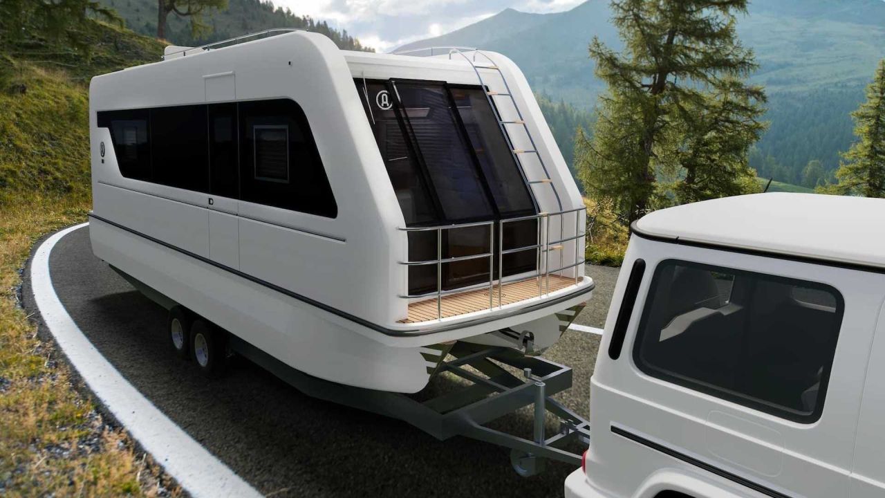 Caracat 860 is a camper for land and water 