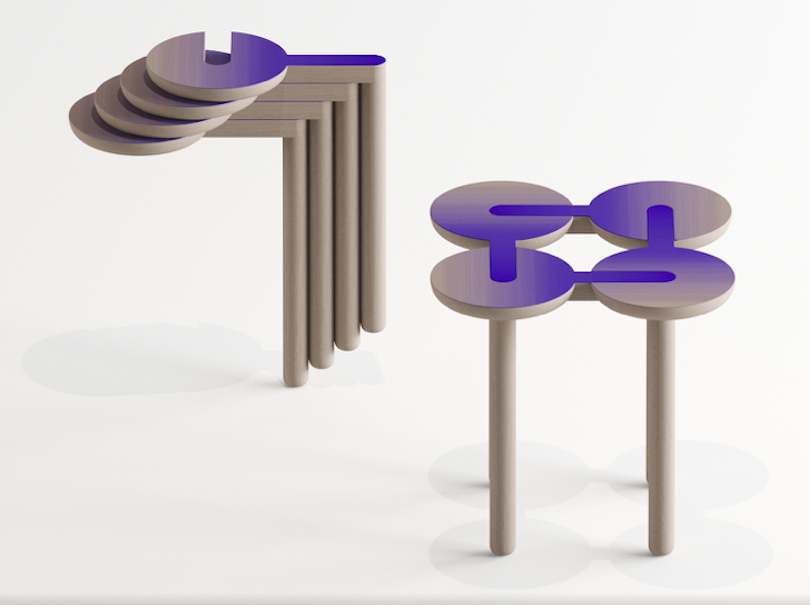 Connect Table by Ukrainian designer Dmitry Kozinenko