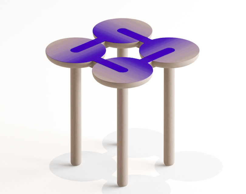 Connect Table by Ukrainian designer Dmitry Kozinenko