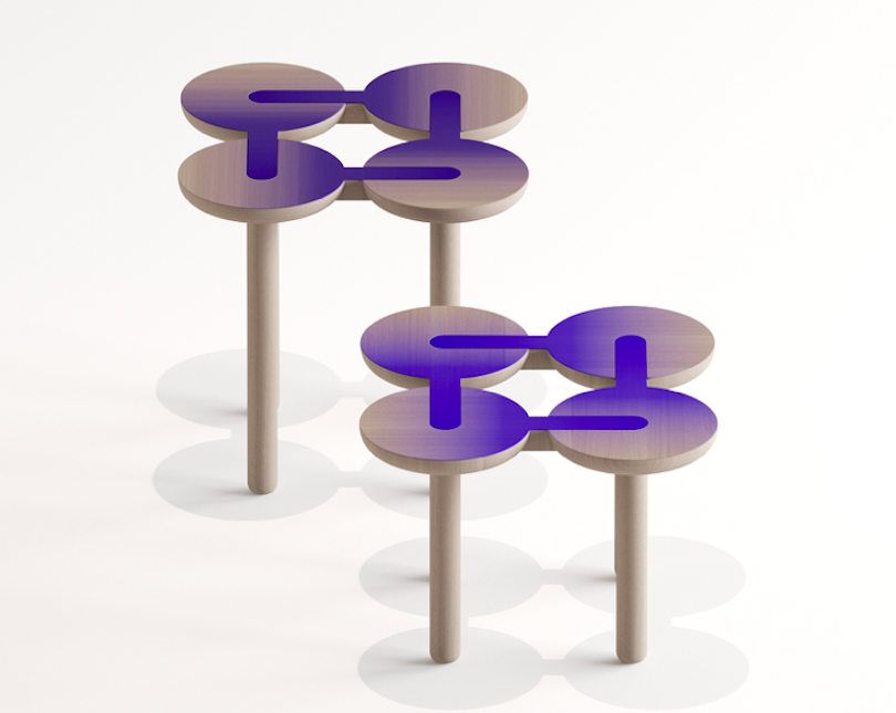 Connect Table by Ukrainian designer Dmitry Kozinenko