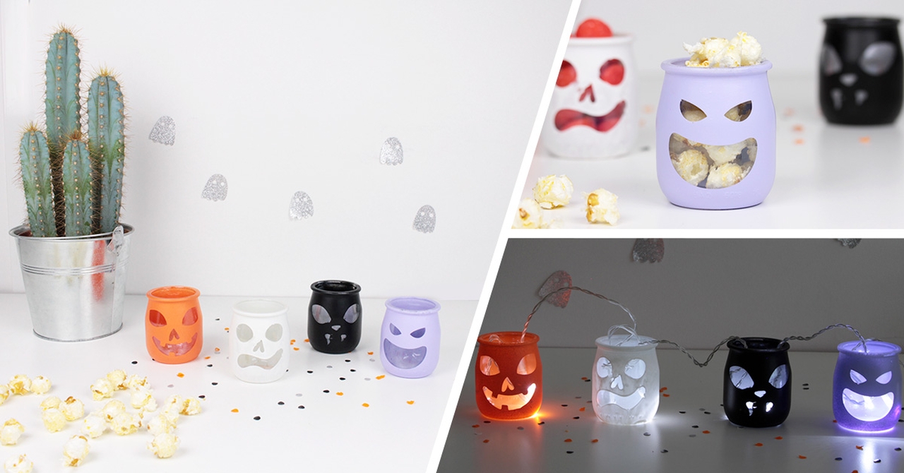 DIY Halloween Candle Holders-1