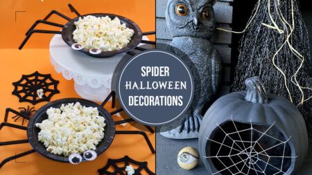DIY spider halloween-decorations for home