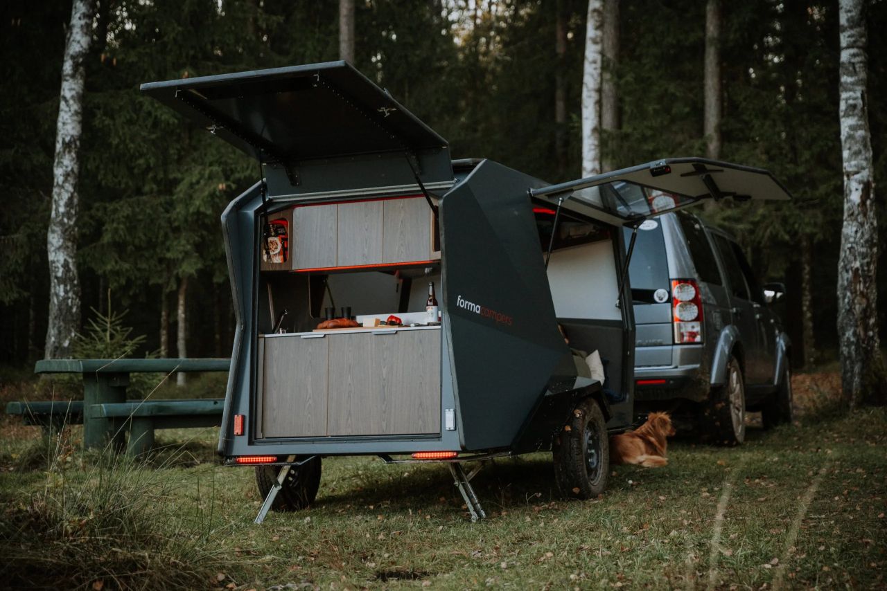 Forma Camper Squaredrop trailer 