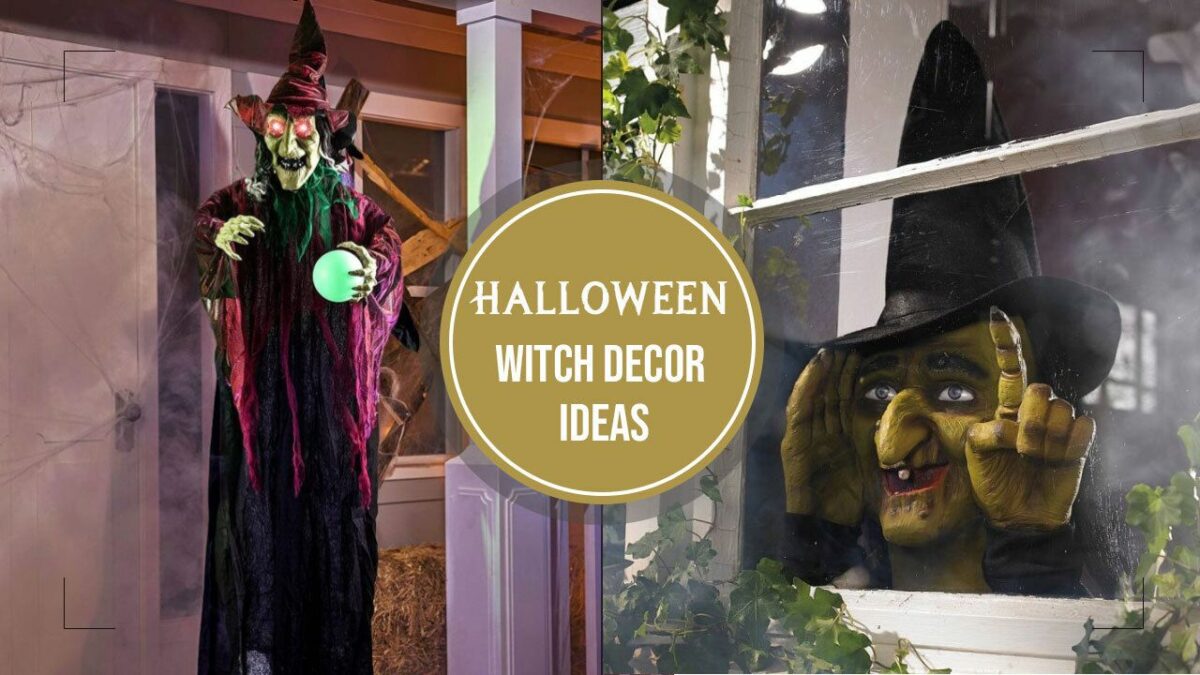 10+ Witch Décor Ideas for Halloween