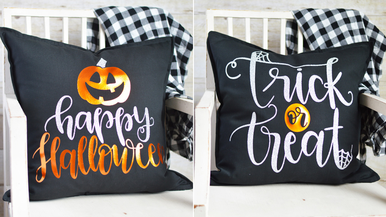 DIY Cushions and Throw Pillows for Halloween