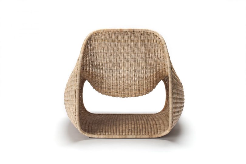 Snug Rattan Lounge Chair