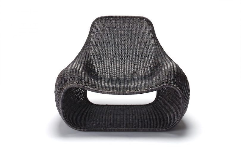 Snug Rattan Lounge Chair