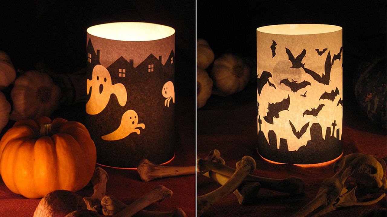 DIY Painted Halloween Candle Holders – DIY DOUGHERTY