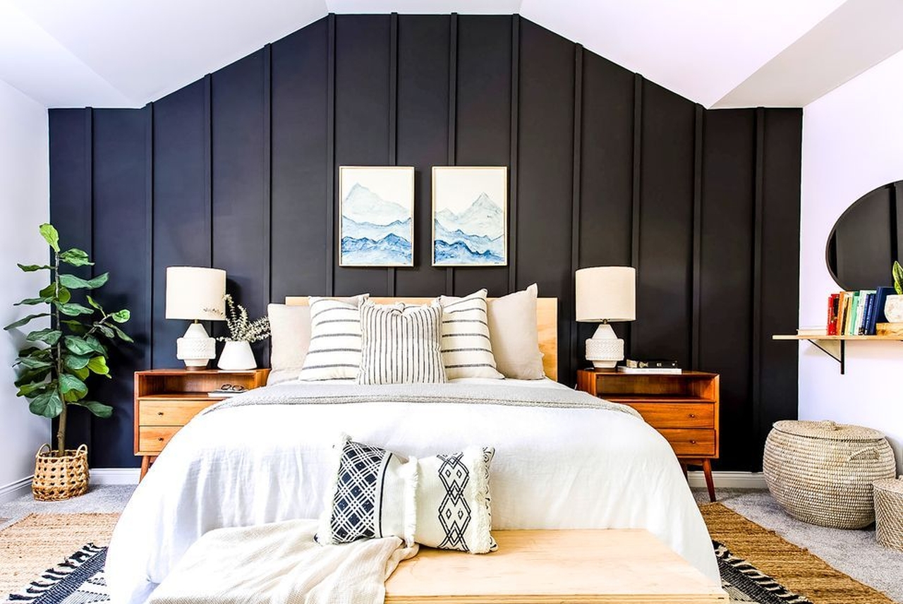 Ways to Make Bedroom Luxurious - Accent Wall